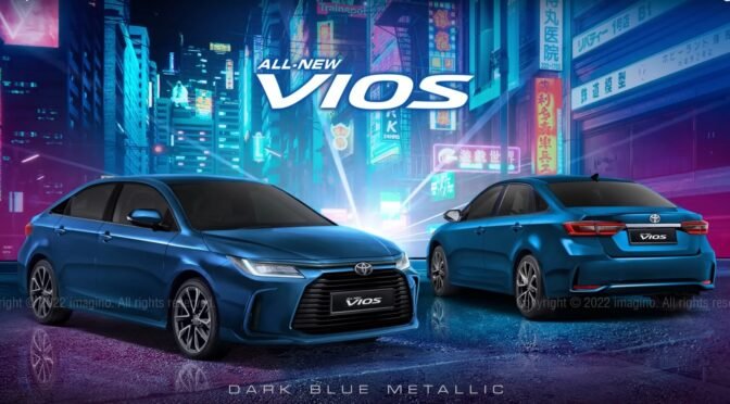 Dòng xe Toyota Vios 2023 ra mắt thị trường với thiết kế mới lạ