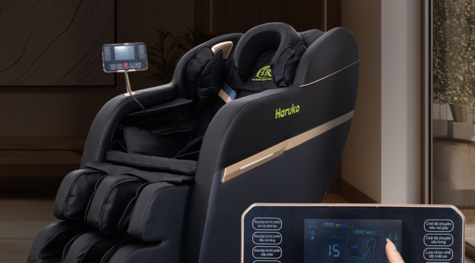 Ghế massage toàn thân – “Người bạn đồng hành” cho giấc ngủ ngon mỗi đêm.